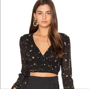 Privacy please / Avery star wrap top